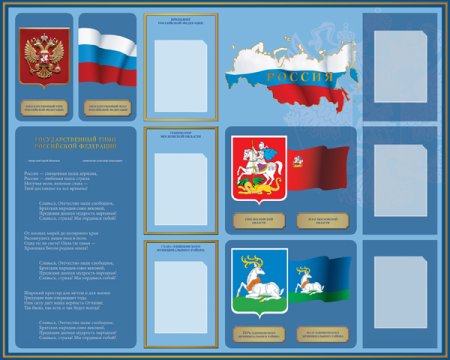 Стенд патриотический уголок