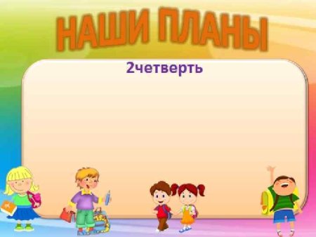 Уголок класса наши планы