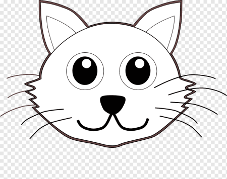 Нарисовать морду кота