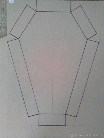 Гробик из картона