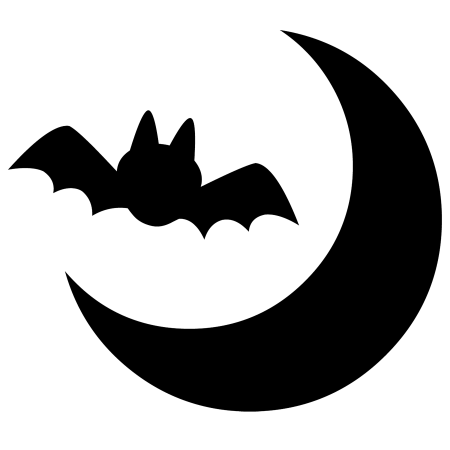 Halloween bat раскраска