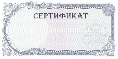 Сертификат участника