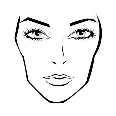 Face Chart для визажистов
