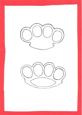 Кастет рисования