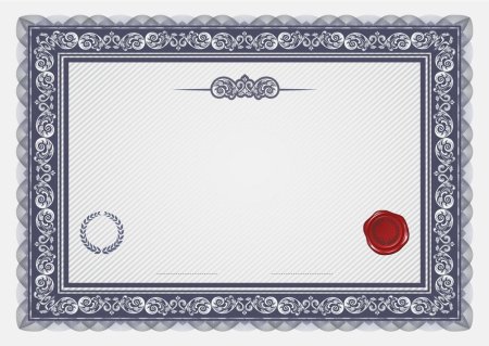 Креативная рамка для сертификата