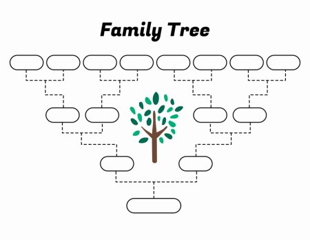 Family Tree шаблон