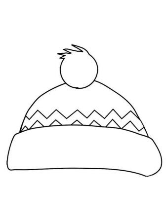 Шапка раскраска