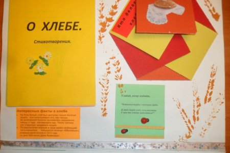 Лэпбук хлеб всему голова