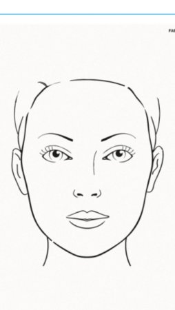 Face Chart для визажистов