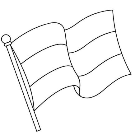 Флаг Германии раскраска