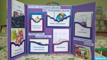 Лэпбук на тему профессии