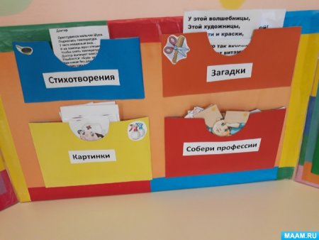 Лэпбук профессии для дошкольников