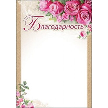 Благодарность учителю