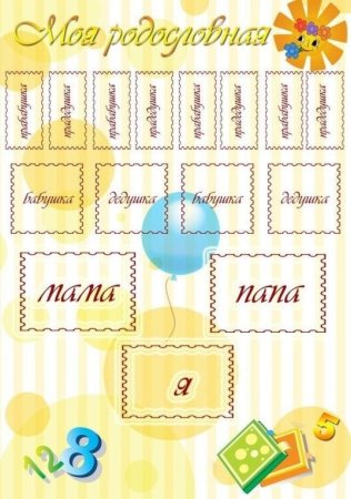 Портфолио моя семья