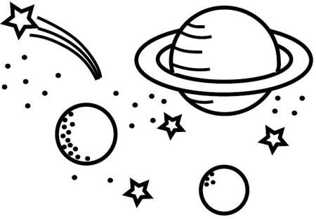 Шаблоны для поделки космос