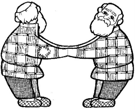 Бабушка и дедушка для театра