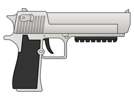 Micro Desert Eagle чертеж