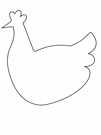 Курица для вырезания