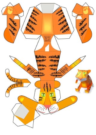 Игрушки из бумаги
