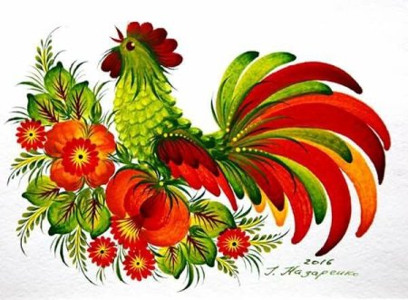 Петриковская роспись Статива