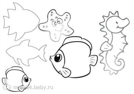 Рыбки. Аппликация