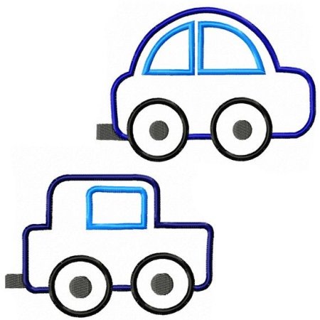 Аппликация автомобиль