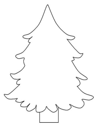 Новогодняя елка Апплика