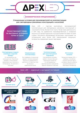 Коммерческое предложение дизайн