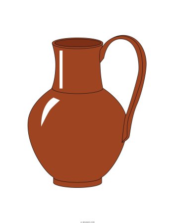 Кувшин рисунок