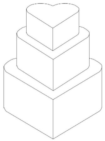 Эскиз торта