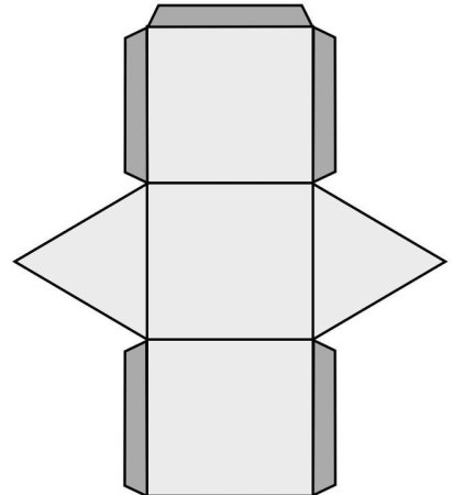 Шаблон объемные геометрические фигуры (45 фото)