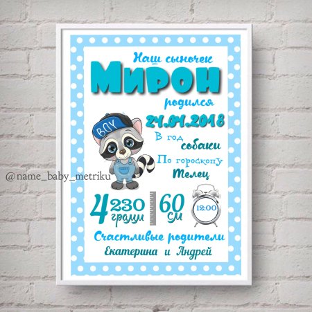 Метрика шаблон