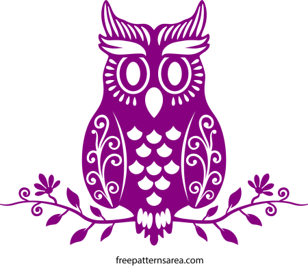 Трафарет Филина
