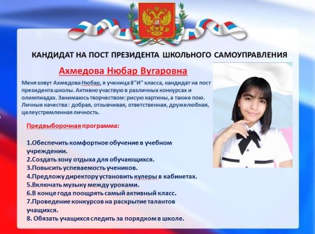 Программа президента школы