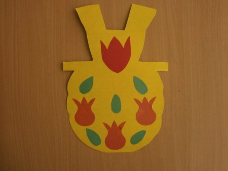 Украшение фартука аппликация