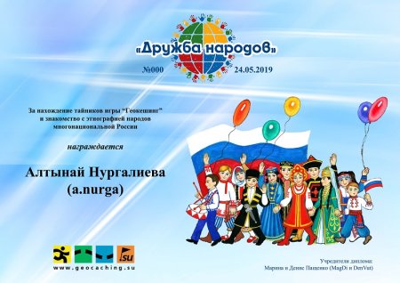 Грамота за победу в викторине