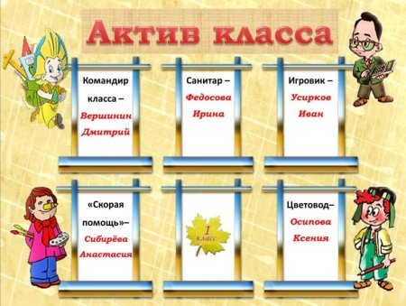 Фон для классного уголка