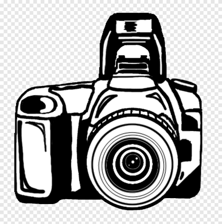 Чёрно белый фотоаппарат