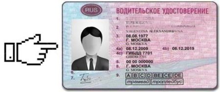Датские водительские права