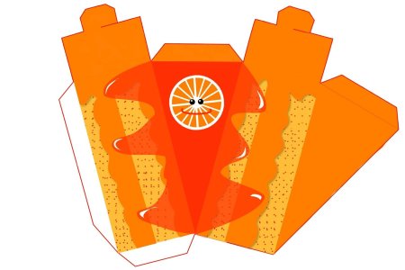 Коробочки для бумажного торта