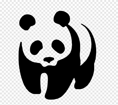 WWF арт логотип