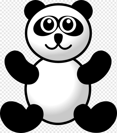 Шаблон панда (50 фото)
