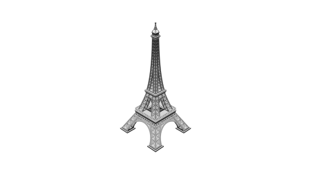 Эльфивая башня 3д