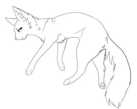 Коты Воители лайн кота