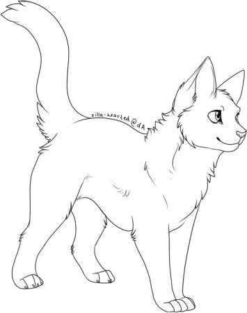 Коты Воители лайн кота