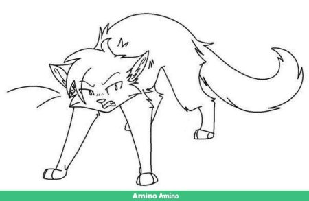 Коты Воители злая кошка лайн