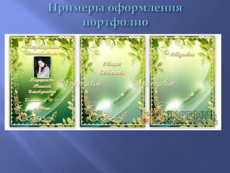 Портфолио педагога