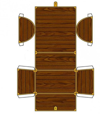 Сугжук из картона своими рукам