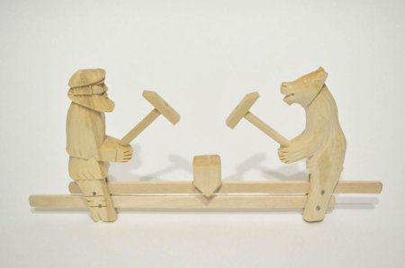 Игрушки «кузнецы» Богородские кузнецы»