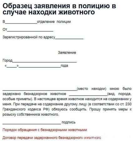 Как написать заявление в полицию